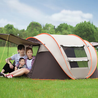 Waterproof Automatic 5-8 Person Outdoor Instant PopUp Tent Camping Hiking Canopy