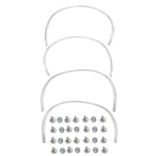 1969 Mustang Fastback Wheel Opening Trim Moldings Front+Rear+Right+Left 4 Pieces