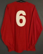 MEN BOBBE MOORE ENGLAND NATIONAL 1966 RETRO REPLICA SOCCER FOOTBALL SHIRT SIZE M
