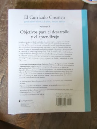 Creative Curriculum for infant toddler 0-3 Spanish Vol 1,2,&3 New Sealed Homesch - 第 5/6 張圖片
