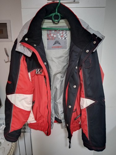 Atomic vtg 1990s? Ski Sleeveless Jacket Men's Size L Full Zip shirt jersey - Picture 2 of 12