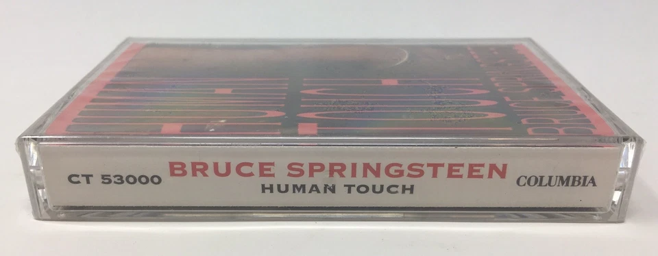 BRUCE SPRINGSTEEN “Human Touch” SEALED Cassette Tape Columbia CT 53000 1992 90s - Image 3 of 3
