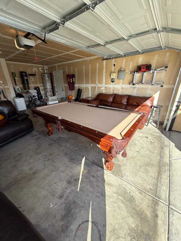 Mesa de billar American Heritage losa de piedra completa Foto 3 de 4