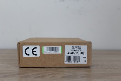 1PC CONTEC ADA16-8/2(LPCI)L Analog I/O Low Profile PCI Card 8ch AI/2ch AO /1ch 