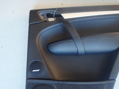 Porsche Cayenne Turbo 9PA 955 2005 cuero puerta panel de tarjetas borde trasero RHS J091 - Imagen 4 de 6
