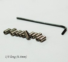 Steg Sattel H&ouml;he Schrauben, V Low 1/4" f&uuml;r US American Standard Strat 1986-2007