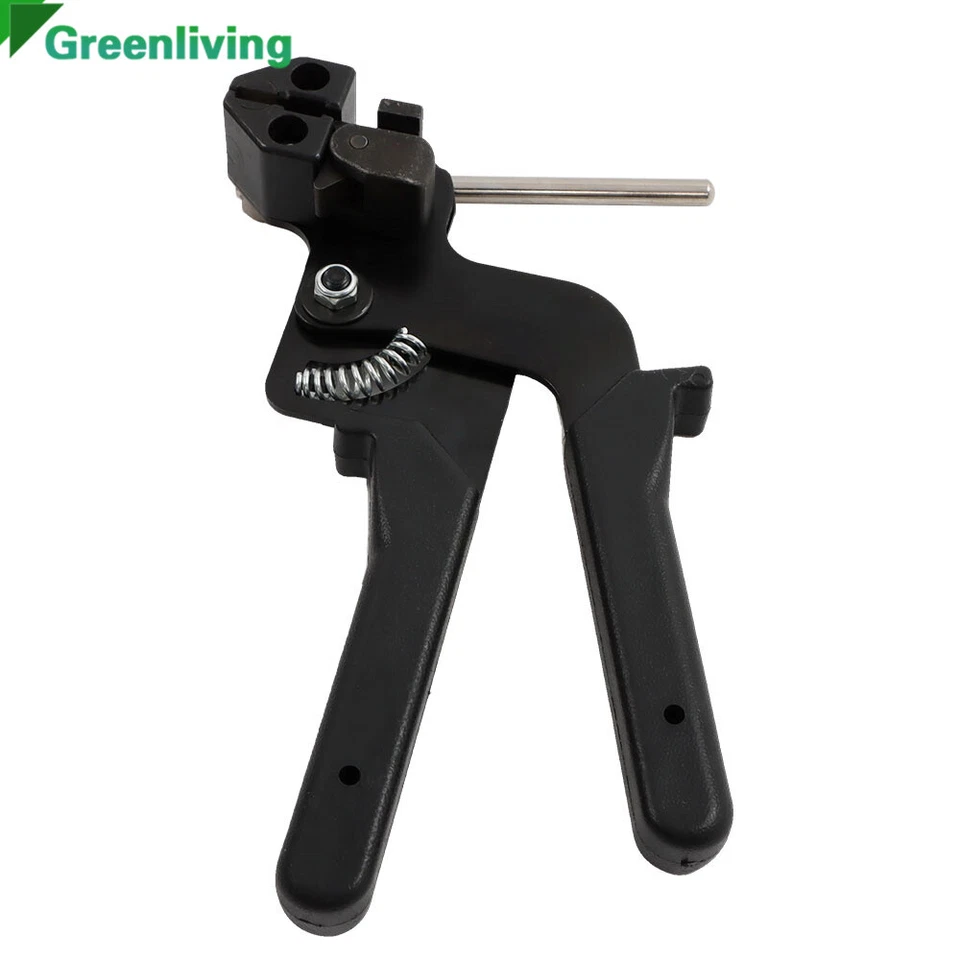 Steel Cable Tie Gun Heavy Duty Stainless Auto Tightener Tensioner Cutter AU - image 2 of 4