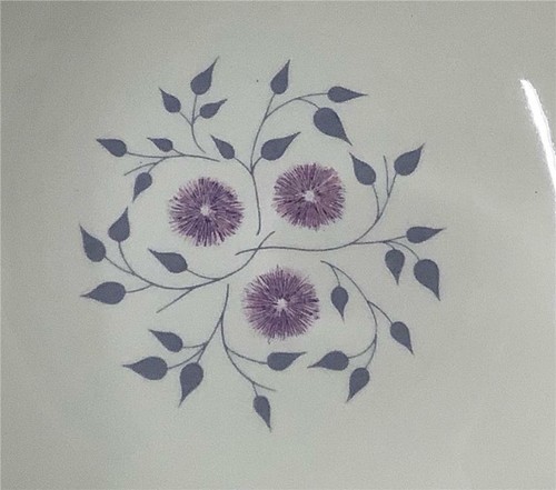 Anniversary Pattern Vegetable/Serving Bowl (A) Century Service Purple Flowers - Picture 2 of 11