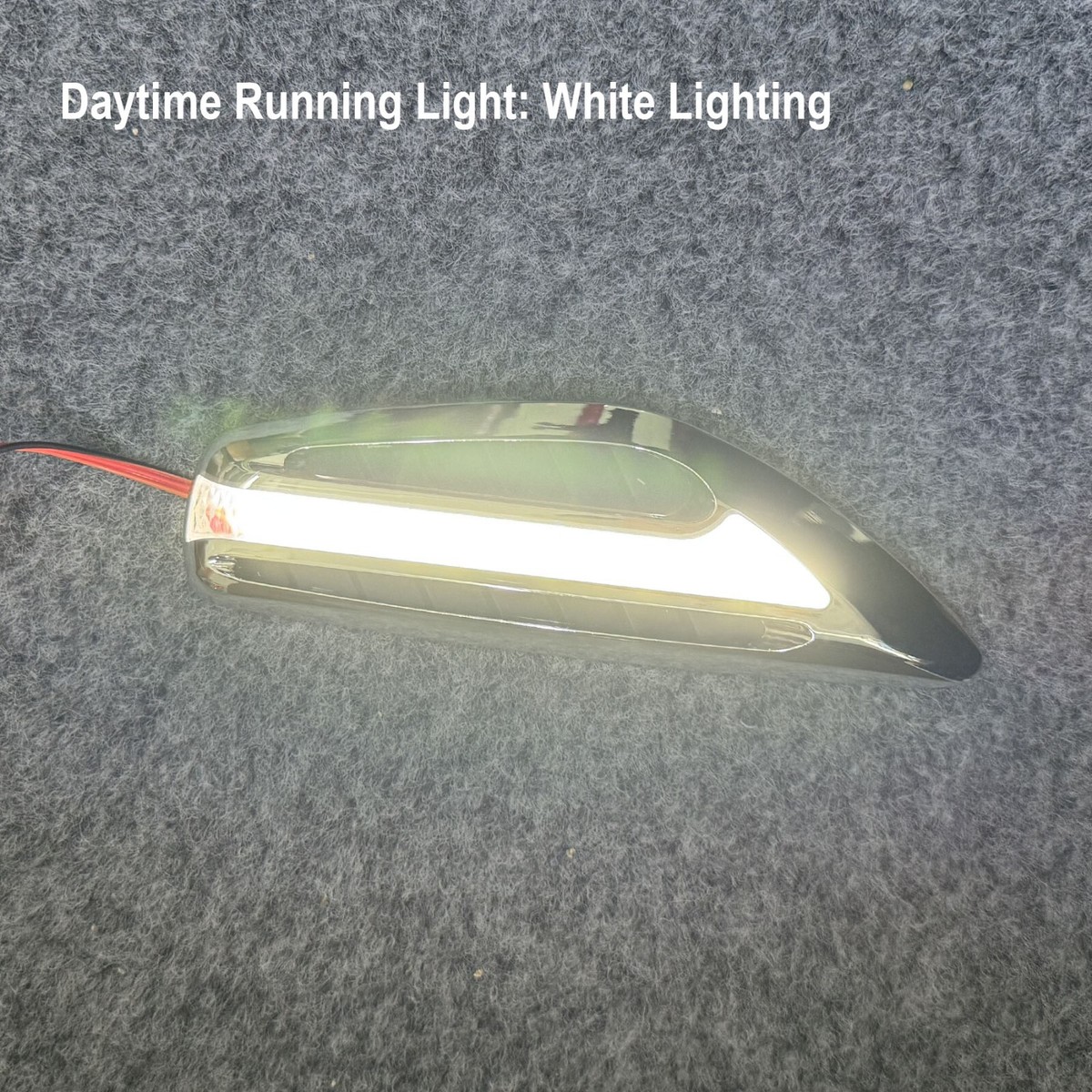 Sequential LED Side Marker w/White DRL For Nissan Silvia S13 S14