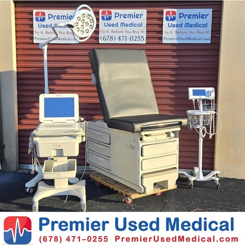 Ritter Midmark Power Examination Tables 204 New Black Sq *Premier Used Medical* - Picture 18 of 24