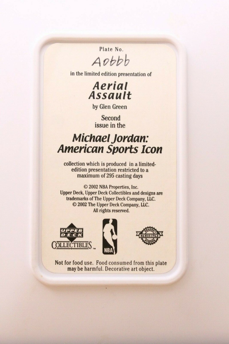 Michael Jordan Sports Icon 2002 Upper Deck NBA Basketball