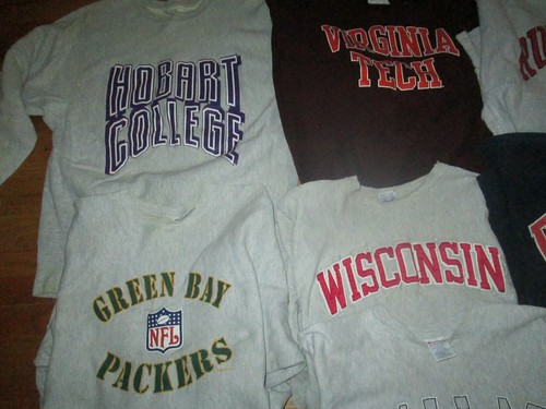 LOTTO 10 felpa girocollo vintage anni 90 80 y2k CHAMPION REVERSE WEAVE NFL college - Foto 23 di 24