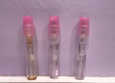 Par Amour by Clarins Eau de Toilette Spray 0.05 oz each Lot of 3 ( 2 NEW vials)