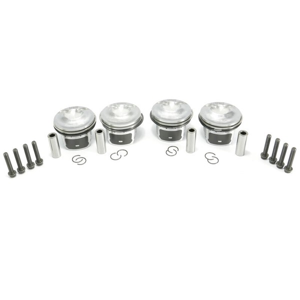 Kolbensatz STD + Pleuelschr. FüR VW Audi 1.6 FSI BAG 03C107065AD-image
