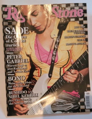 Rolling Stone  Nr.184 februar 2010 Sade Peter Gabriel Buschido Bono Hot Chip