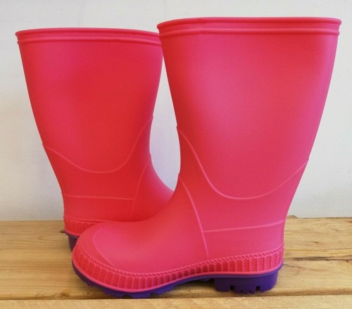 Kamik Classic Stomp Pink Rubber Rain Boots for Kids for Everyday Use - Picture 3 of 7