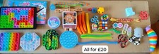 Figet Toys Sensory Toys and Sqishables Bundle