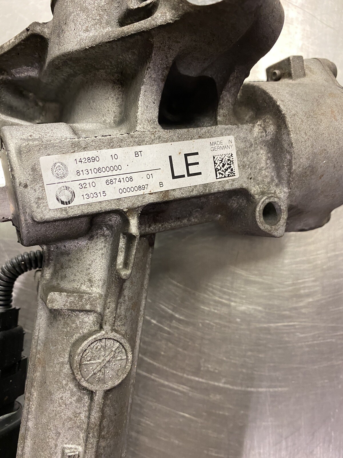 12-15 OEM BMW F30 328 335 RWD Electric Power Steering Gear LC Rack  