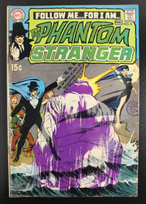 Phantom Stranger #5 DC Comics 1970 Neal Adams cover VG