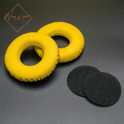 Almohadillas amarillas para orejas para Sennheiser serie HD25 75 aniversario edición limitada - Imagen 2 de 12