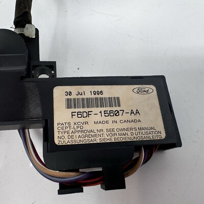 OEM 1997-1998 FORD EXPEDITION ANTI THEFT PATS TRANSCEIVER OEM F6DF