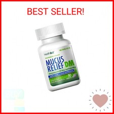 Mucus Relief DM Dextromethorphan HBr 20mg Guaifenesin 400mg