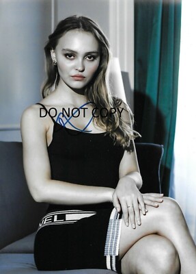 LILY ROSE DEPP Autographed Signed 8x10 Reprint Photo #1 !! | eBay