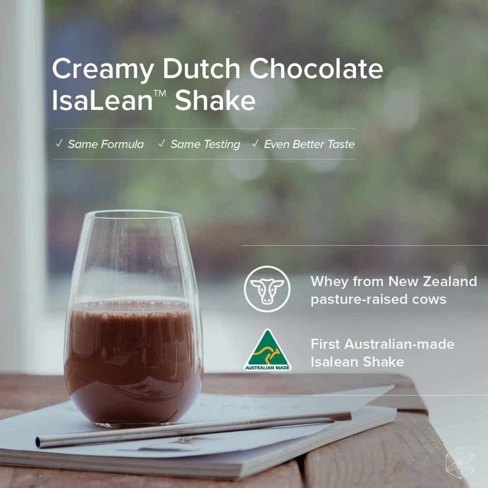 ISAGENIX - IsaLean - Whey Protein Powder - Dutch Chocolate - 14 Servings - 860g - image 2 of 4