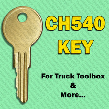 CH540 Key For Truck Tool Box and More