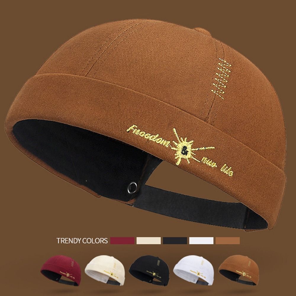 APL Cappello cotone Brimless regolabile berretto cofano padrone padrone cappello estate primavera