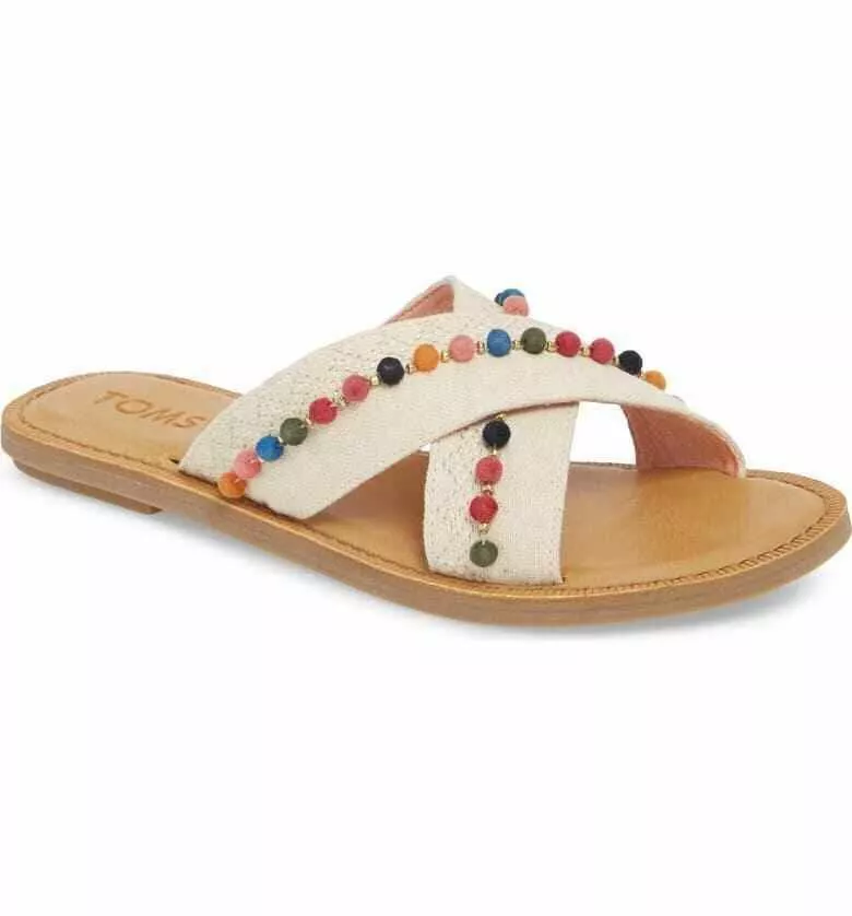 Toms viv slide best sale sandals