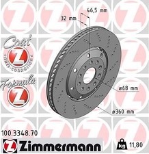Disque de frein Audi RS4