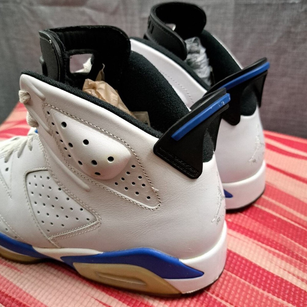 Nike Air Jordan 6 Retro Sport Blue 2014 Size10.5 384664-107 Men | eBay