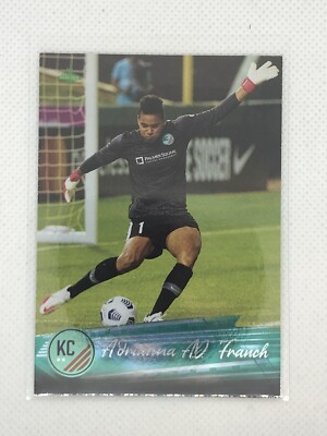 2021 Parkside NWSL V2 | #215 Adrianna AD Franch KC Current | Base Foil - Fresh!