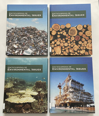 Encyclopedia of Environmental Issues 4-VOLUME SET (2011, Hardcover) Salem Press