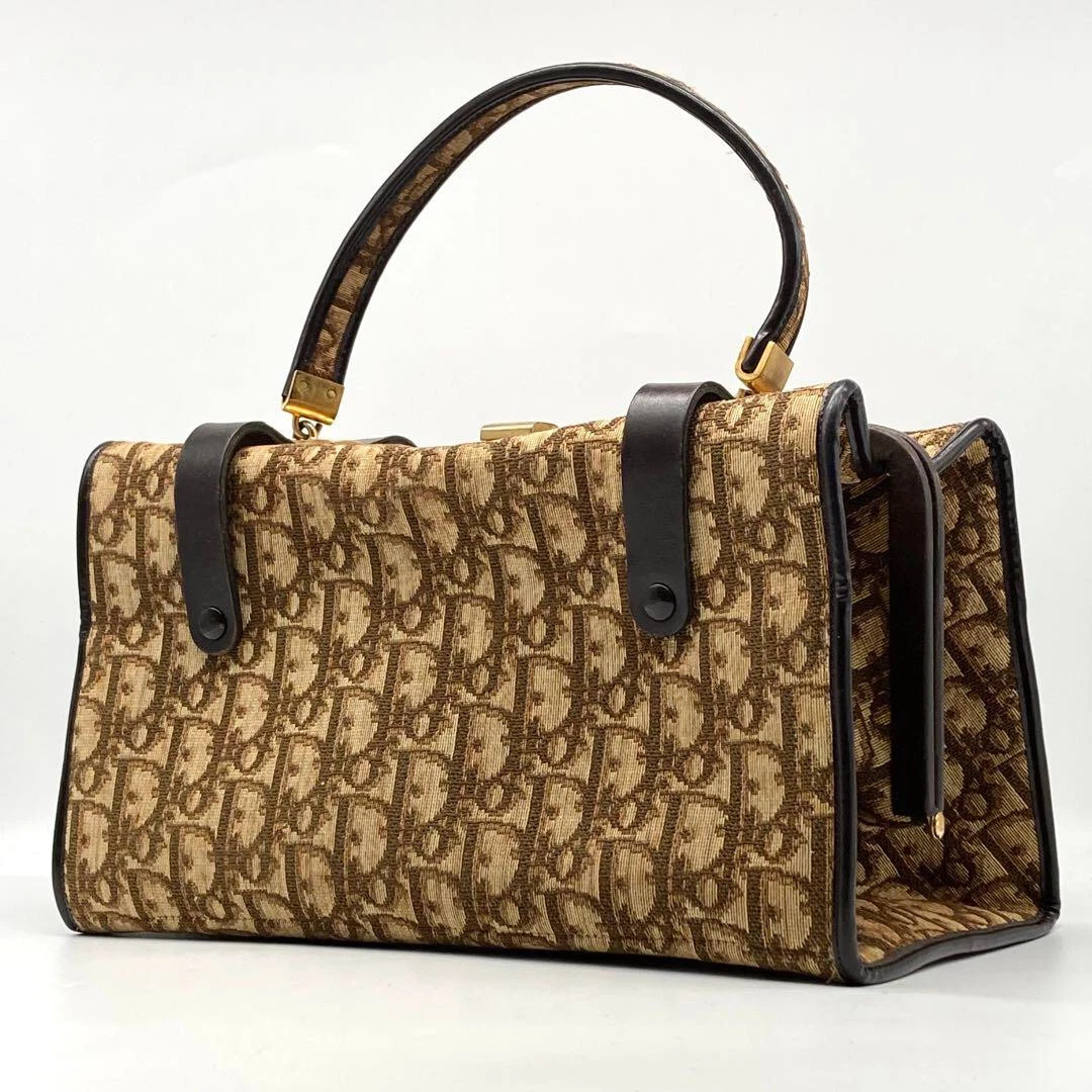 Très bel article sac à main vanité Christian Dior Trotter Gamaguchi d'occasion JAPON