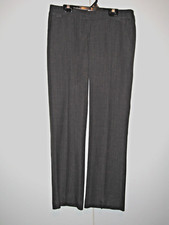21 LADIES DRESS PANTS-REEGAN -SIZE S-GRAY PINSTRIPES