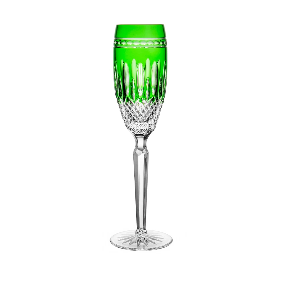 Waterford Clarendon Green Champagne Flute