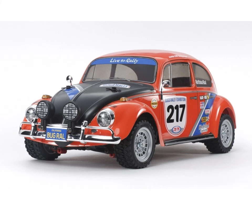 Tamiya RC Elektro Auto 1:10 VW Beetle Rally MF – 01X Bausatz - 300058650 - Bild 2 von 4
