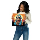 World of Wilds - Desert Sun Camel - artistic poster