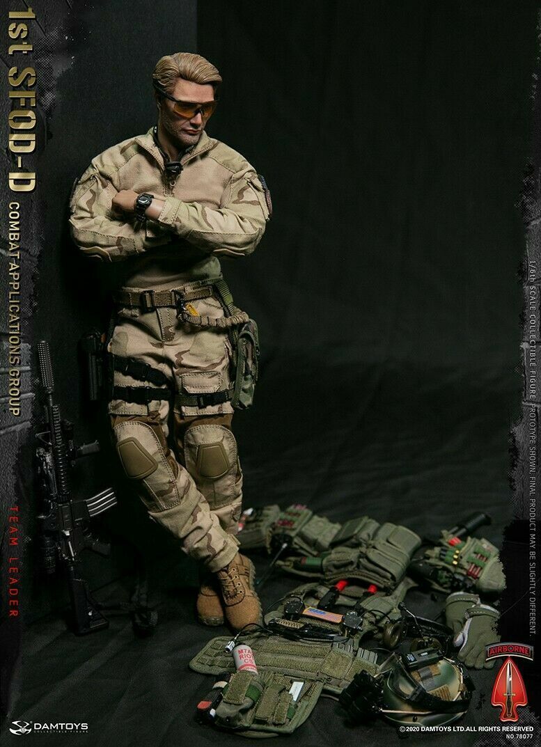 DAMTOYS 78077 1/6 1st SFOD-D Combat Applications Group Team Leader