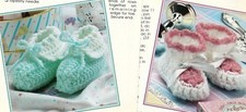 PRECIOUS Baby Booties/Shoes/Crochet Pattern INSTRUCTIONS ONLY