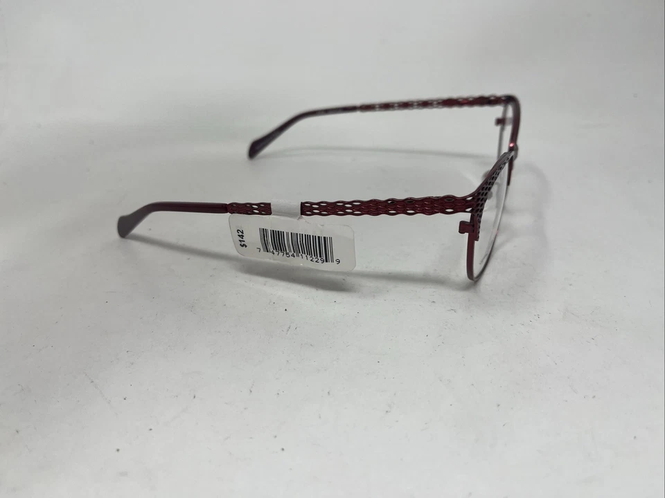 GAFAS LAURA ASHLEY TITANIO ANNE WINE BORGOÑA 53-17-135 BISAGRA FLEXIBLE RY68 Foto 4 de 4