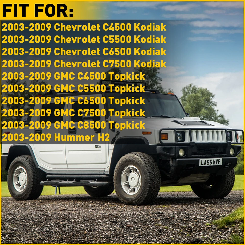 Защелка капота для Chevy/GMC 03-09 (C4500/C5500/6500/7500/8500 Hummer H2) 15097841 - Изображение 3 из 4