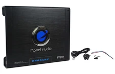 New Planet Audio Anarchy AC1200.2 1200 Watt 2 Channel Car Amplifier Amp + Remote