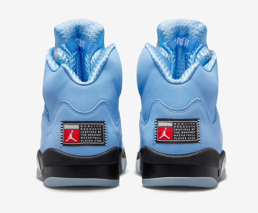 New Air Jordan 5 “UNC” Casual Basketball Shoes Sz 11 Limited