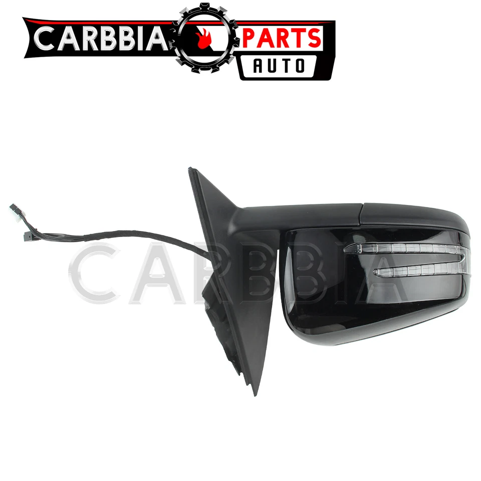 ЧЕРНОЕ ПРАВОЕ ПАССАЖИРСКОЕ БОКОВОЕ ЗЕРКАЛО ДЛЯ MERCEDES-BENZ C250 C300 C350 2010-2014 - Изображение 4 из 4