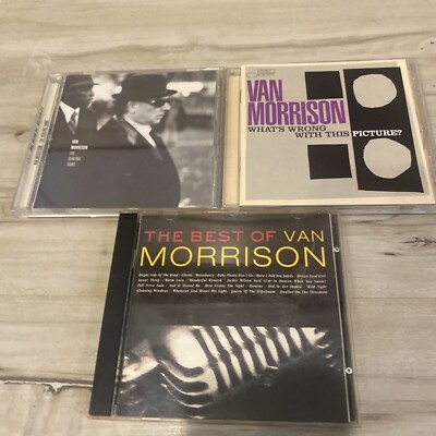 Van Morrison 3 CD LOT - Healing Game, What s Wrong With This Picture & Best Of