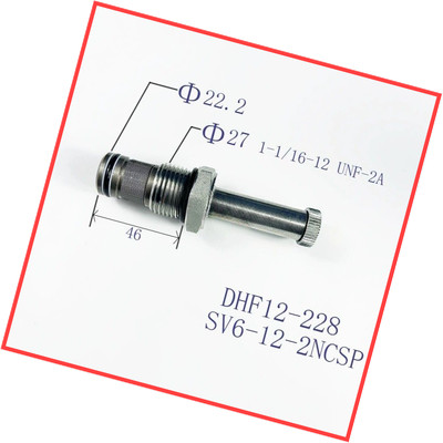 1PC FIT FOR Threaded cartridge two-way normally closed DHF12-228 SV6-12-2NCSP