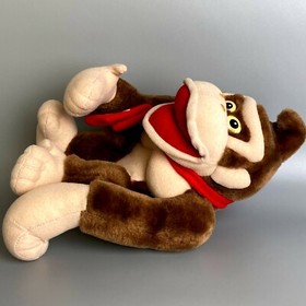 Rare 1999 Donkey Kong Vintage Plush Doll Banpresto 10" 25cm Nintendo NES no tag